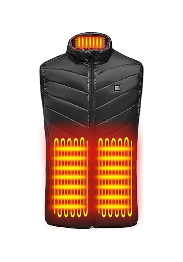 Usb Elektrikli Isıtmalı Termal Şişme Yelek