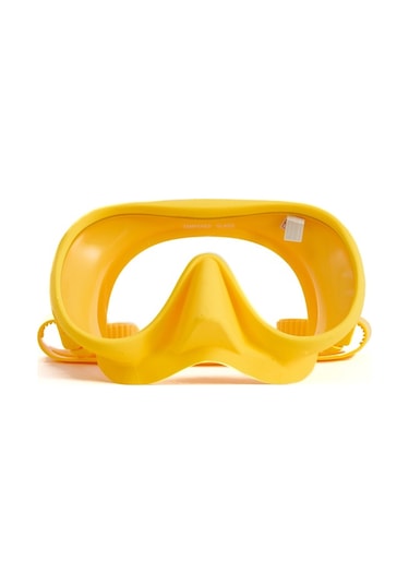 Sona Sona M1 Maske +Standart Snorkel+Yedek Kayış+Deluxe Çanta Sarı