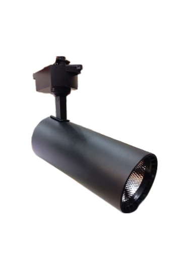 30W Ledli Boru Tip Alüminyum Siyah Kasa Ray Spot Günışığı