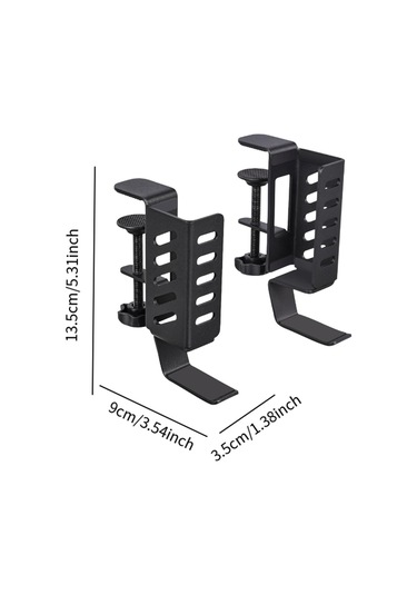 Suntek Masa Yanı Depolama Rafı Sağlam Masaüstü Siyah