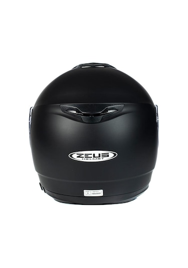 Zeus Zs-3050 Matt Black Çene Açılır Motosiklet Kaskı