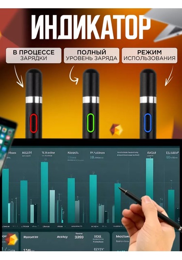 D-house Tablet Ve Telefonlar İçin İpad Uyumlu Stilüsü Android İos Kalem 159481079