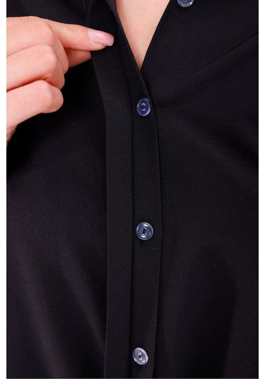 Kadın Trend Gömlek Siyah