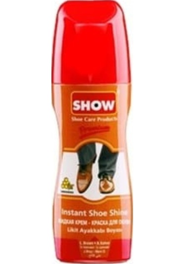 2 Adet Açık Kahve Rengi Show Likit Ayakkabı Boyası 75 Ml