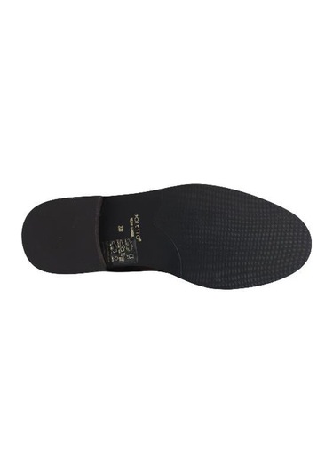 Poletto Hakiki Deri Taba Çizme Düz 5780 27 S-2304 Taba