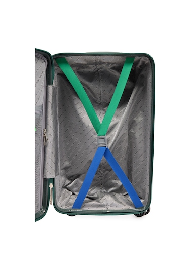 Unıted Colors Of Benetton Unisex Orta Boy Valiz 14bnt8020-02-ysl Yeşil