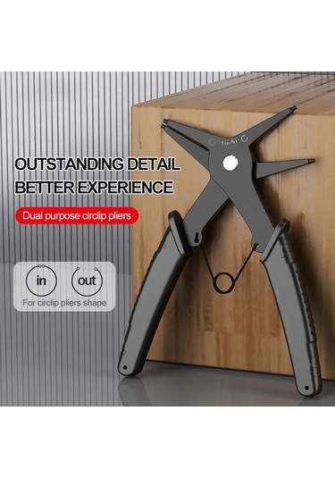 Maoyaya 2'si 1 Arada Segman Pensesi - İç Ve Dış Kart Tutma Pensesi Çok Fonksiyonlu