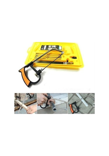 Kıl Testere Seti Hobi Set Çok Amaçlı Ahşap Ve Demir Kesme