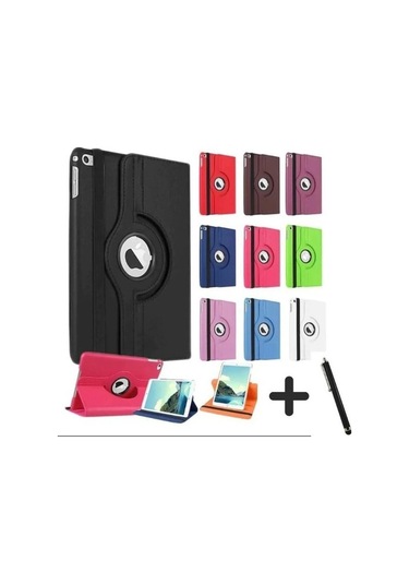 iPad 10.2 Uyumlu 8.Nesil Dönerli Tablet Kılıf Kalem Hediyeli
