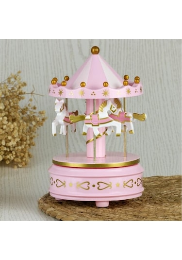 Atlı Karınca Unicorn Mini Işıklı Kar Küresi Ve Müzik Kutusu