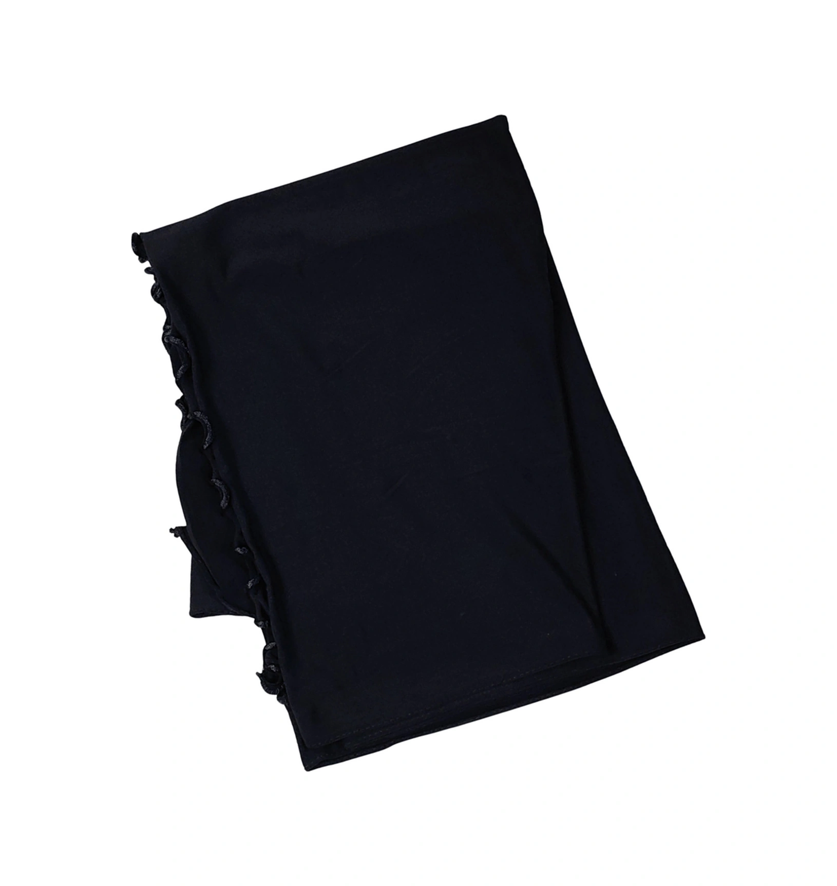 Enba Premium Jersey Sandy Şal - 75x190 Cm Siyah