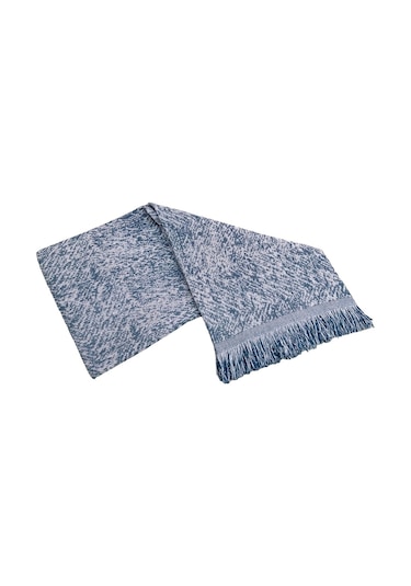 Pamuklu Kaymaz Ebruli Koltuk-çekyat Örtüsüü 15 Renk - Petrol Petrol