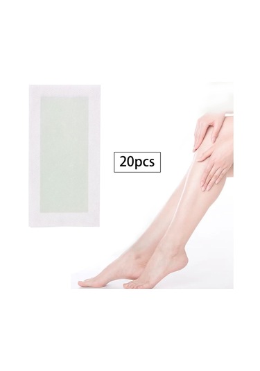 Suntek 20x Ağda Şeritleri Tek Kullanımlık Tüm Cilt Yeşil