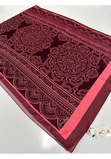 Harem Scarf Harem Desenli Vual İpeksi Şal Hvd0410-41505 Çok Renkli