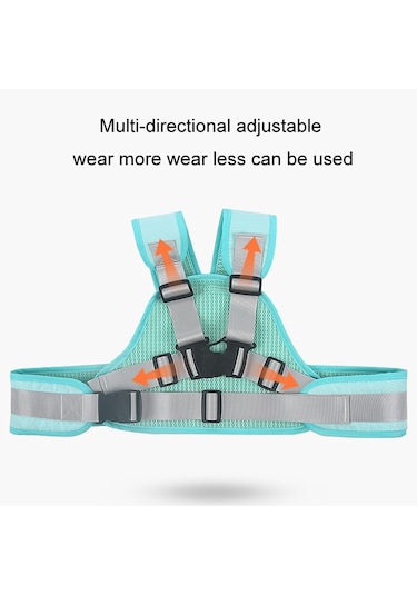 Sunskyy Elektrikli Motosiklet İçin 3D Nefes Alabilen Düşme Önleyici Dört Mevsim Çocuk Güvenlik Kayış Mavi