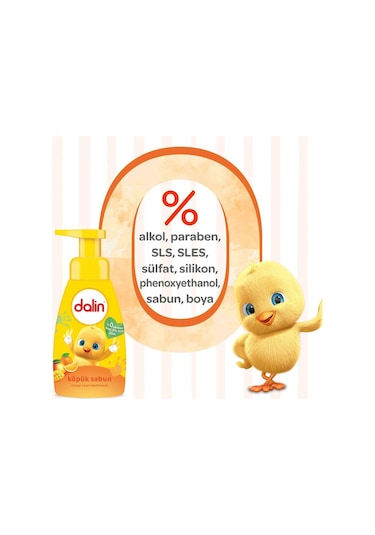 Dalin Köpük Sabun Mango&portakal 6 X 200 Ml