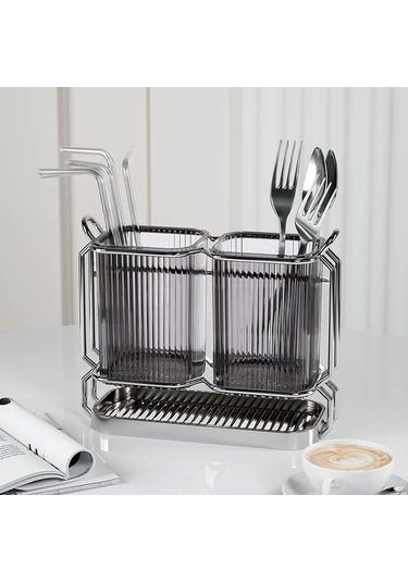 Liangmei Lüks Duvara Monte Yemek Çubukları Tutucu - Mutfak İçin -