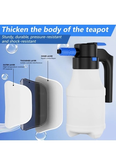 Topshop1 Elektrikli 1 5 Litrelik Puskurtucu Araba Yikama Kopuk Sprey Kutusu Yuksek Basincli Ozel Fan Hava Basinci Genel