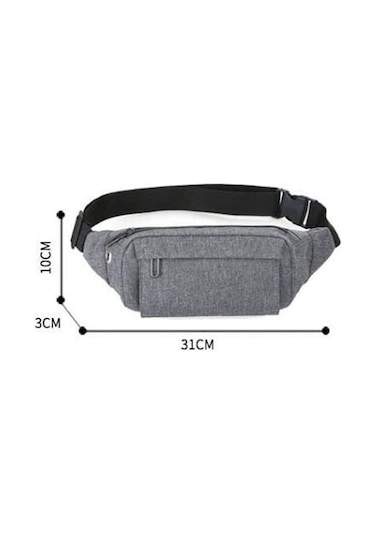 Bel Çantası Erkek Kadın Cüzdan Kanvas Bel Göğüs Çantası Postacı Çantası Omuz Çantası El Çantası Eğlence Spor Telefon Kılıfı İçin 4 A930