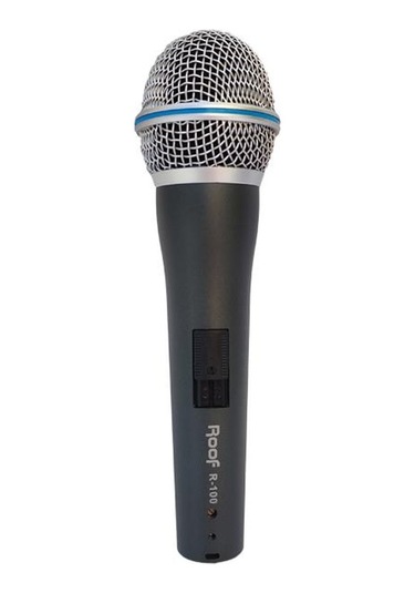 Roof R-100 Kablolu Dinamik El Mikrofonu - 6.3 Mm Jaklı