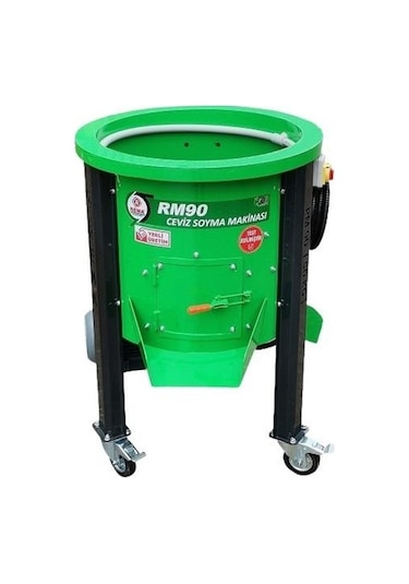 Rema Rm90 Sabit Devirli Ceviz Soyma Makinesi 50kg/90l 220v