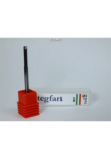 Tegfari Cnc Router Ucu Lam Mdf 3X12MM