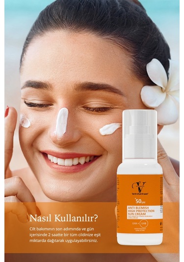 Vitanova Leke Karşıtı Yüksek Koruyucu Güneş Kremi SPF50+ 50 ML﻿