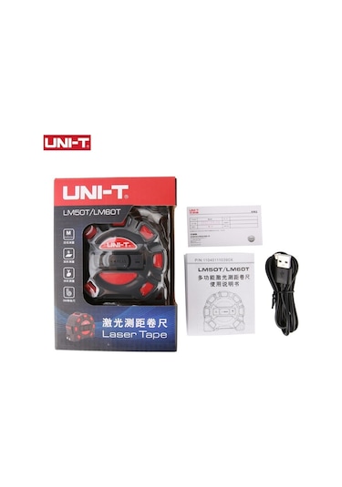 Unit Lm60t 5mt  Şeritmetre ve 60mt Lazermetre