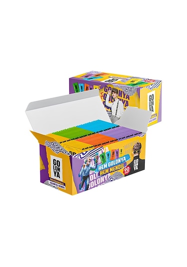 Golonya Karma Islak Mendil 90'lı 10 x 5.5 CM