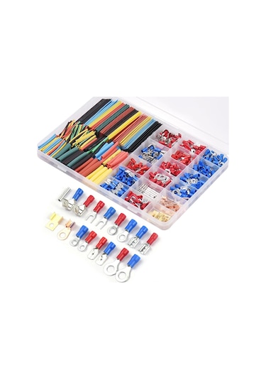 Amfi Montaj Ekipmanları - 678 Parça Özel Kutusunda - Makaron , Pabuç , İzoleli Terminal