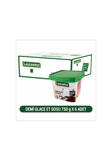 Lezzetçi Demi Glace Sos 6 x 750 G