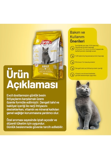 Tavuklu Yetişkin Kedi Maması - 16 Adet