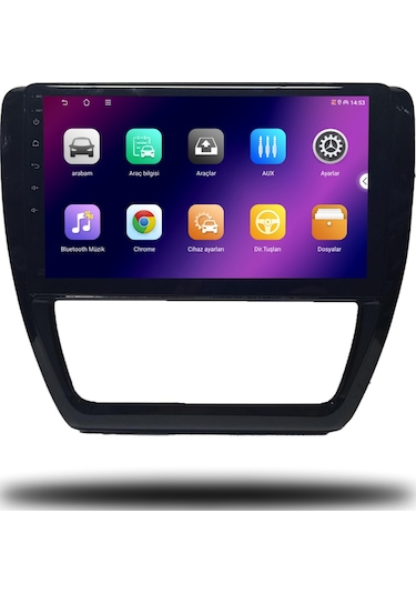 Caros Volkswagen Jetta 2016-2021 Uyumlu Android Multimedya 4gb Ram 32gb Hafıza 10"