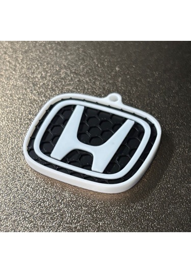 Markanıza Özel Petek Desenli Honda Logolu 3d Anahtarlık