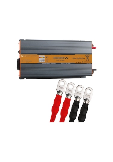 Powermaster Pm-3000a 12 Volt 3000 Watt Power Inverter