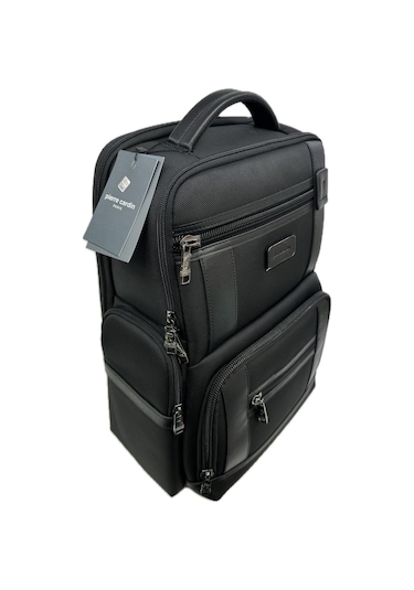 Pierre Cardin 01pc00301 Deluxe Laptop Sırt Çantası Siyah Siyah
