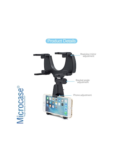 Universal Araç Içi Dikiz Aynası Telefon Navigasyon Tutucu Al2426