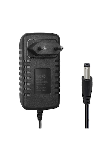 Weko Wk-37841 Yerli Üretim 36 Volt 1 Amper 5.5x2.5 Mm Uçlu Priz Tipi Adaptör