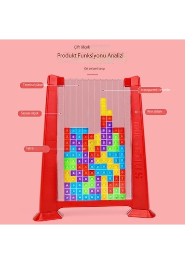 Tetris Akıllı Yapı Taşı Bulmaca Çeşitli Blok Masaüstü Oyunu