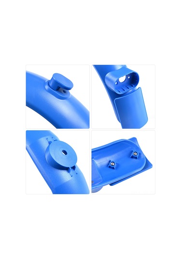 Jeemson Xiaomi M365/pro/pro2 Elektrikli Kaykay İçin Sarı 7'li Aksesuar Seti: Paspas, Jant Kapağı, Fren Kolu Kılıfı Ve Daha Fazla