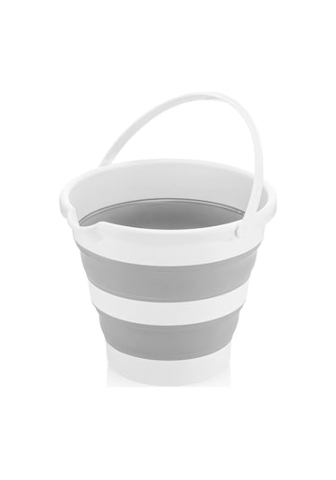 Bm Care 5'li Katlanabilir Banyo Küvet Seti Gri