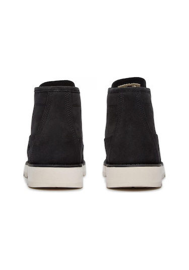 Timberland Tb0a6cep Britton Mills Mid Lace Up Chukka Boot Süet Siyah Erkek Bot Süet Siyah