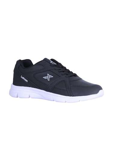 Luttoon Prt-251 Syh-byz Cilt Erkek Sneaker Ayakkabı Siyah