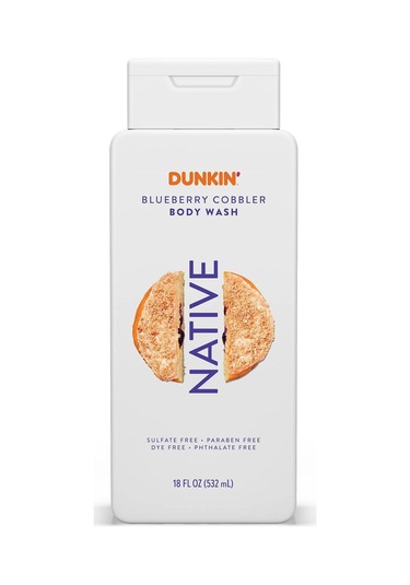 Native Dunkin Blueberry Cobbler Vücut Şampuanı 532ml Yaban Mersini
