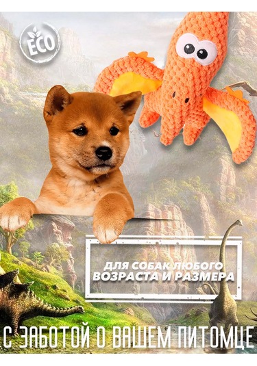 Zoolend Köpekler İçin Oyuncak, Yumuşak, Dinozor 269548832