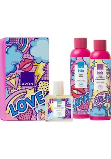 Avon Love Kids Kız Çocukları İçin Parfüm Seti