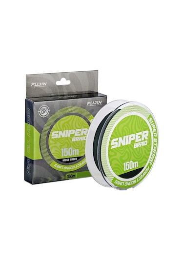Fujin Sniper 8x 150mt. Moss Green İp Misina 0.14 MM