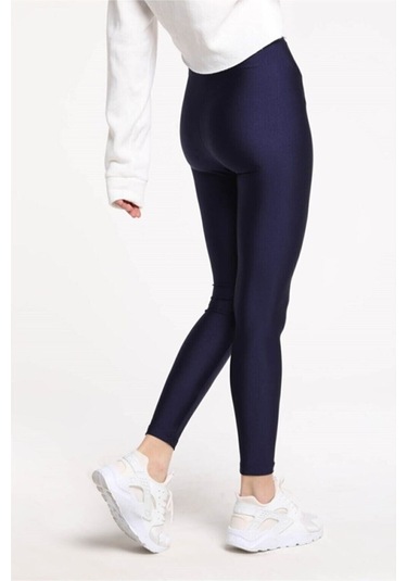 Mary Lux Parlak Disko Disco Tayt Lacivert