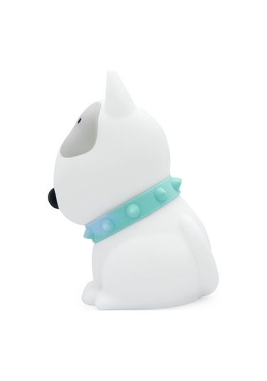 Dhink Silikon Şarjlı Gece Lambası Puppy Dog Sam Beyaz