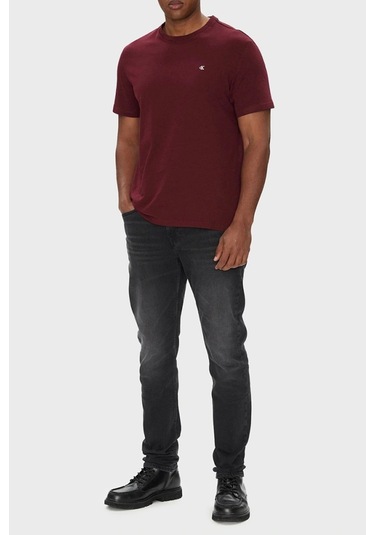 Calvin Klein Jeans Erkek Daralan Paça Siyah Yıkamalı Siyah Jeans Lv04rb754g-846 Siyah